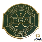 1949 PGA Championship at Hermitage CC Contestant Badge - Sam Snead Winner