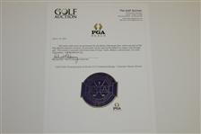 1950 PGA Championship at Scioto CC Contestant Badge - Chandler Harper Winner