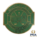 1953 PGA Championship at Birmingham CC Contestant Badge - Walter Burkemo Winner