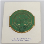 1953 PGA Championship at Birmingham CC Contestant Badge - Walter Burkemo Winner