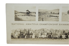 1914 National Amateur Championship Ekwanok Country Club Post Card