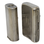 Vintage Lighter & Sterling Silver Match Safe - Very Good Condition