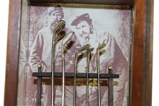 Old & Young Tom Morris 1987 Memorial Tournament Sterling Silver 5 Replica Woods