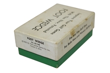 1963 Foot Wedge 'Improve Your Golf Game' by The Leiseter Game Co. in Original Box