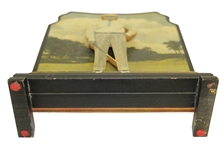 Mike Brady (2x US Open Runner-Up 1911 & 1919) Multi-Depth Cardboard Counter Golfer Display