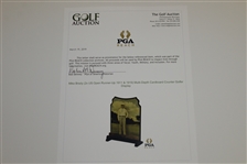 Mike Brady (2x US Open Runner-Up 1911 & 1919) Multi-Depth Cardboard Counter Golfer Display