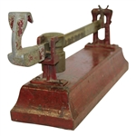 Scarborough Motor Guide Company Golf Club Matching Scale - Red