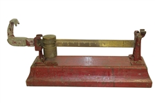 Scarborough Motor Guide Company Golf Club Matching Scale - Red