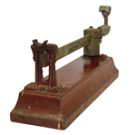 Scarborough Motor Guide Company Golf Club Matching Scale - Red