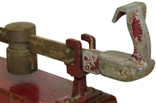 Scarborough Motor Guide Company Golf Club Matching Scale - Red