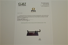 Scarborough Motor Guide Company Golf Club Matching Scale - Red