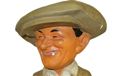 He Played a Penfold Golf Ball Advertising Figure Point Of Purchase Display - Missing Cigar