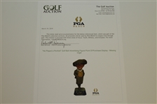 He Played a Penfold Golf Ball Advertising Figure Point Of Purchase Display - Missing Cigar