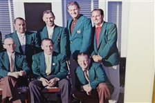 Masters Champions Dinner 1955 Photo In Green Jackets - Winners 1934-1954 Plus Jones & Roberts