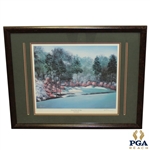"13th Hole In Full Bloom" Augusta National Artist Proof Signed by Artist Bill Pendergrass