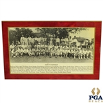 1935 Augusta Invitational Tournament (Masters) Field Photo - Matted & Sealed