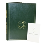 2010 Masters Tournament Annual Book - Phil Mickelson Winner - Seldom Seen with Card