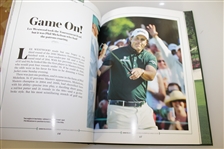 2010 Masters Tournament Annual Book - Phil Mickelson Winner - Seldom Seen with Card