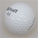 President George W. Bush Signed Presidential Seal Logo Golf Ball FULL JSA #BB21161