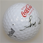 Tom Weiskopf Signed ProStaff CocaCola Logo Golf Ball JSA ALOA