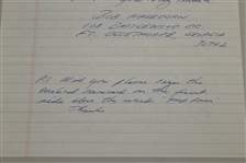 Paul Runyan Signed Hand-Written Full Page Letter with Smith, Wood, Harmon Content JSA ALOA