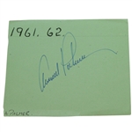 Arnold Palmer Signed 1960s Album Page Signature JSA ALOA