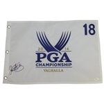 Rory McIlroy Signed 2014 PGA Championship at Valhalla Embroidered Flag JSA #V16492