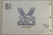 Rory McIlroy Signed 2014 PGA Championship at Valhalla Embroidered Flag JSA #V16492