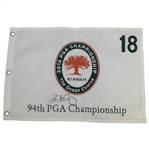 Rory McIlroy Signed 2012 PGA Championship at Kiawah Island Embroidered Flag JSA #T12242