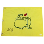 Bubba Watson Signed 2014 Masters Embroidered Flag JSA #CC66487