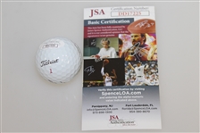 Sergio Garcia Signed Titleist Logo Golf Ball JSA #DD17225
