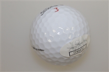 Justin Rose Signed Titleist Logo Golf Ball JSA #CC66631