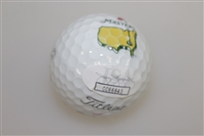 Xander Schauffele Signed Masters Logo Golf Ball JSA #CC66645