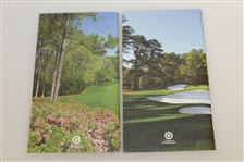 Adam Scott & Charl Schwartzel Signed Masters Spec Guides from Year's Won JSA ALOA
