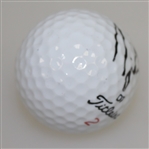 Tiger Woods Signed Titleist DT Golf Ball FULL JSA #Z97357