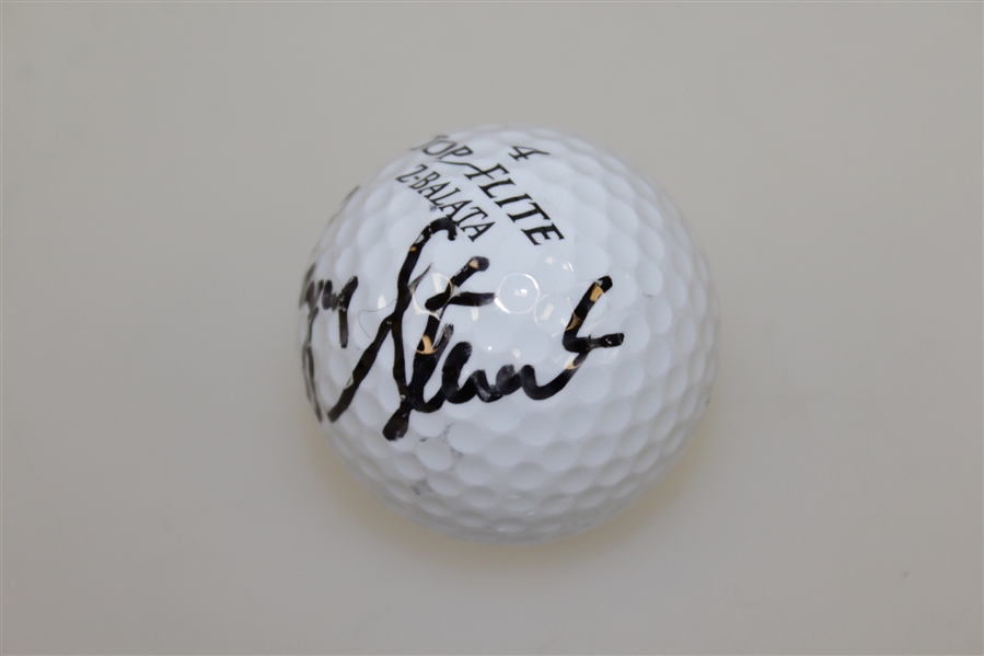 Payne Stewart Signed Top-Flite Balata Golf Ball FULL JSA #Z97996