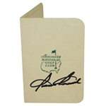 Sam Snead Signed Vintage Augusta National Golf Club Scorecard JSA ALOA