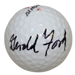 President Gerald R. Ford Signed Golf Ball JSA ALOA
