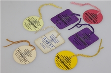 Seven Misc. Open Championship Badges - 1984 & 1986-1991