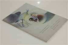 Seve Ballesteros & Colin Montgomerie Signed 2000 St. Andrews Graduation Program JSA #AA10881