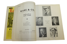1929 US Open at Winged Foot Program - Bobby Jones Winner!