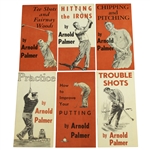 Six Arnold Palmer 1964 Instructional Advertising Booklets - Texaco