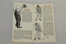 Six Arnold Palmer 1964 Instructional Advertising Booklets - Texaco
