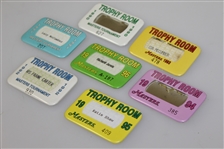 Seven Masters Tournament Trophy Room Badges - 1990-1996
