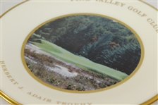 Pine Valley Golf Club Herbert J Adair Trophy Lenox Plate