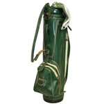 Masters Tournament Hot Z Vintage Green Golf Bag with Bag Towel