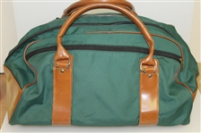 Classic Masters Tournament Leather & Canvas Duffel Bag - Excellent Condition