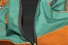 Classic Masters Tournament Leather & Canvas Duffel Bag - Excellent Condition