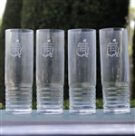 Set of Four Augusta National Golf Club Member Highball Glasses