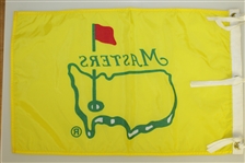 1995 Masters Tournament Yellow Screen Flag - Seldom Seen